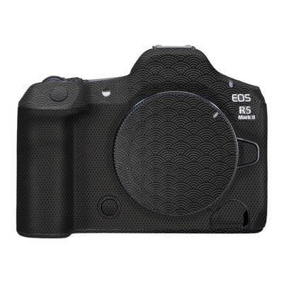 Camera Skin Wrap R5II Anti-Scratch Sticker Coat Vinly Protective Film Body Protector Decals Cover for Canon EOS R5 Mark II R5 II (Clouds Black)