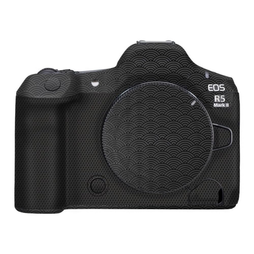 Camera Skin Wrap R5II Anti-Scratch Sticker Coat Vinly Protective Film Body Protector Decals Cover for Canon EOS R5 Mark II R5 II (Clouds Black)