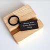 Amateur Radio Enthusiast Keychain Gifts from Friends to Family - 'Amateur Radio Because Murder Is Wrong' Funny Quote, Black Stainless Steel, 1.57 x 0.87 inches, Christmas Unique Gifts view 2