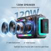 ZEALOT 120W Bluetooth Speaker, Wireless Speakers IPX6 Waterproof Loud Bluetooth Subwoofer Speaker with LED Light, 40H Playtime, Custom EQ, Portable Wireless Stereo Paired Speakers for Outdoor, Party view 2