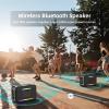ZEALOT 120W Bluetooth Speaker, Wireless Speakers IPX6 Waterproof Loud Bluetooth Subwoofer Speaker with LED Light, 40H Playtime, Custom EQ, Portable Wireless Stereo Paired Speakers for Outdoor, Party view 4