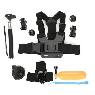 6 in 1 Action Camera Accessories Kit Universal for 7 5 6 Sports Cameras, for Boating, Fishing, Hiking, Cycling, Skiing, etc.