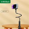 Universal Mobile Phone Stand Adjustable Lazy Stand Rotatable Bedside Stand Desktop Live Streaming Selfies Accessories(Black) view 2