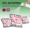 Pig Sticker Pig Mom Decal Cute Animal Pigs are Awesome I'm Awesome Therefore I Am A Pig Vinyl Stickers Weather-Resistant Stickers for Water Bottles Laptop Phone Wall Car 3" view 4