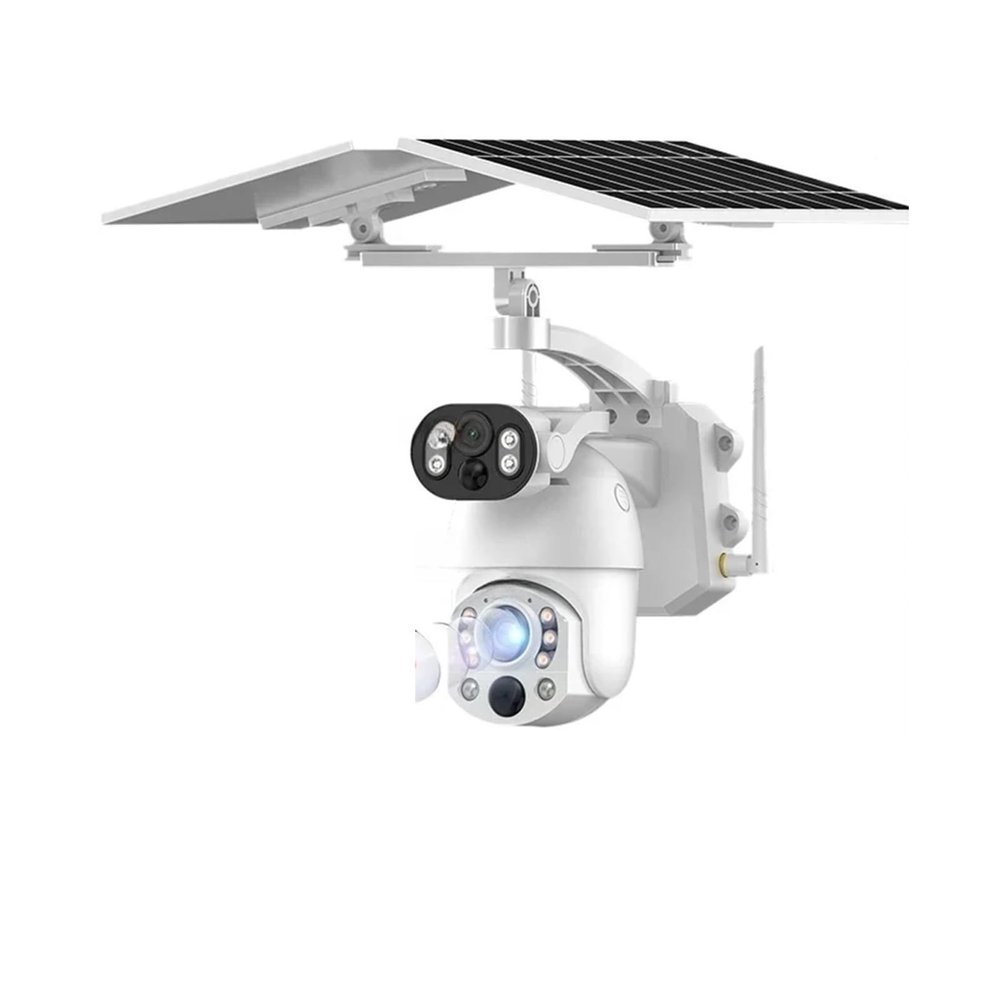 QDVOPHZA WiFi PTZ Motion Detection Tracking IP Cam 10MP 99X Optical Zoom Dual Screen Security Solar Camera Wireless Outdoor Surveillance(10MP WiFi Camera 128)