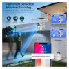 QDVOPHZA WiFi PTZ Motion Detection Tracking IP Cam 10MP 99X Optical Zoom Dual Screen Security Solar Camera Wireless Outdoor Surveillance(10MP WiFi Camera 128) view 4