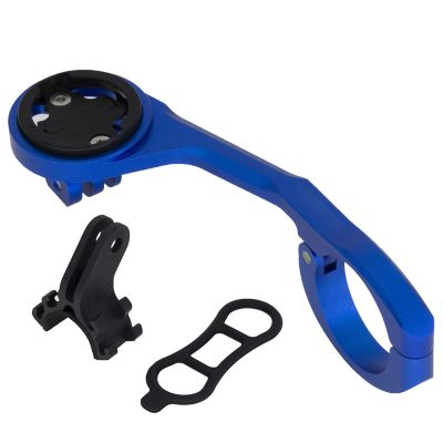 CZMYCBG Bike Computer Mount, Bike GPS Computer Camera Light Mount Holder, Universal Bike Computer Mount for GPS Devices and Action Cameras(Bryton Blue)