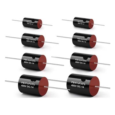 2Pcs MKP Series Audiophile Frequency-Divided Capacitor Divider 400V 0.1uF-47uF Speaker SXQWEPGOM(8.2UF 400V)