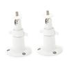SWOOMEY 2pcs Security Camera Wall Mount for CCTV Other Cameras Adjustable Indoor Outdoor Sturdy Easy Install view 1