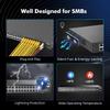 48 Port Full PoE Gigabit Switch with 2 Gigabit SFP, IEEE802.3af/at Max 800W, YuLinca Unmanaged Rackmount Gigabit PoE Switch view 4
