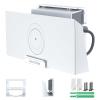 2 in 1 Router Mount for Starlink Gen 3, All in One Star Link V3 Mesh Router and Power Supply Mounting Kit, Space Saving, Cable Storage, ABS, Linkoostar Star Link Standard Router Mount Ideal for Home view 1