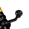 CZMYCBG Out-Front Bike Mount, Sport Bicycle Computer Handlebar Mount, Extended Bicycle Computer Mount for GPS Devices(Silver) view 4