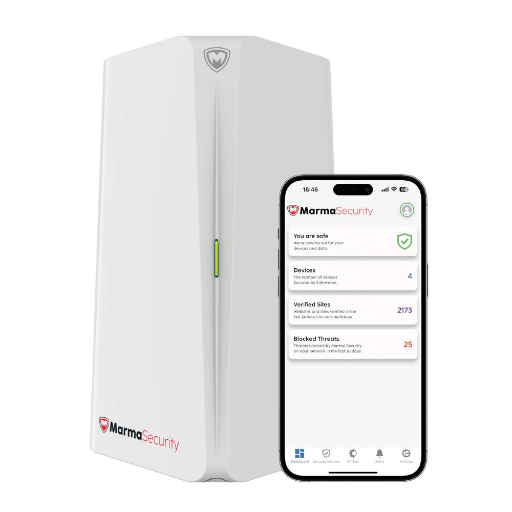 SafeBiz - Wireless Cybersecurity Solution, Next-Gen Firewall, Web Filtering, Phishing/Ransomware/Malicious Website Protection - Wifi6E, 4.3 Gbps, 3000 Sq.Ft Coverage