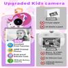 Kids Camera Instant Print with 8 Rolls Refills Paper for Girls view 2
