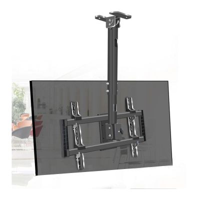 Adjustable Ceiling TV Mount Bracket, Tilt and Rotatable TV Stand, LCD TV Ceiling Mount, Fits 39-85inch TVs, Max VESA 600x400mm, with Loading 176 Lbs