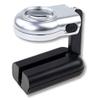 JSEIAJB Mini Three-Folding 10X Magnifier Zinc Alloy Magnifier Magnifying Glass with Scale for Textile Optical Jewelry Tool view 1