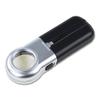 JSEIAJB Mini Three-Folding 10X Magnifier Zinc Alloy Magnifier Magnifying Glass with Scale for Textile Optical Jewelry Tool view 3