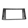 Car Front Side Air Outlet Vent Frame Trim Compatib Car 2 Din DVD Frame Stereo Panel Fascia/Fit for Toyota Avensis 2008 Radio Facia Dash Installation Trim Kit Bezel ABS Silver Car Stereo Radio Fascia view 3