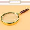 JSEIAJB 8X Handheld Reading Magnifier Optical Magnifier Suitable for Children, The Elderly, Jewelry Appreciation Large Lens Magnifier view 2