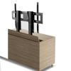 Adjustable TV Mount Bracket - TV Motorized Lift, Tv Lift Mechanism with Remote, Dual Motor Lift Stroke 150cm/59.0inch, for 55" - 120" TVs Up to 130kg/286lb view 1