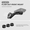 TUSITA Flush Out Front Mount Compatible with Wahoo Elemnt GPS Bike Computer, Fit 22.2mm 25.4mm 31.8mm Handlebar view 2