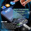 128GB Flash Drive for iPhone, Instant Use No Setup, FYRIS MFi Certified USB-A USB-C Lightning Thumb Drive for baclup Photo, Video, File compatiable iPad, Android, MacBook, PC (Skull) view 4