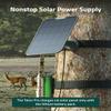 CAMOVUE Solar Panel SP-10 for Wildlife Trail Camera, 6W Fast Charging view 2