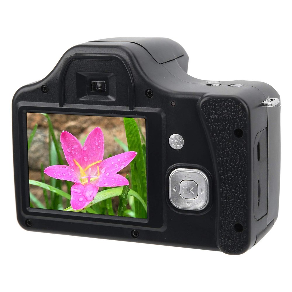 18X Zoom Camera 3.0 in LCD Screen 18X Zoom HD SLR Camera Long Length Portable Digital Camera (Standard Version + Wide-Angle Lens)