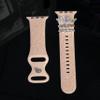 JUNXIANGRUI Sport Bands Compatible with Apple Watch Band 38mm 40mm 41mm 42mm 44mm 45mm 49mm 46mm,Silicone Waterproof Strap Compatible with iWatch Apple Watch Series 10 9 Ultra 8 7 6 5 4 3 2 1 SE Women Men (pink, 38mm/40mm/41mm/42mm(Series 10)) view 2