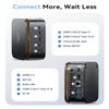 KAMRUI P1 Mini PC, AMD Ryzen 4300U (Beats 3500U/3200U/N150,Up to 3.7 GHz) Mini Computer,16GB DDR4 RAM 512GB M.2 SSD, Small Pc Dual 4K,HTPC, Ethernet, WiFi, Bluetooth for Business, Office, Home view 4