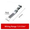 DEVFGTQA 50 PCS DJ619-9.5x1.C/E Automotive Connector Terminal 9.5 Pin Terminal view 2