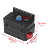 FEICHAO Quick Release Base Tripod Adapter Magnetic 2-caed Slot Bracket Base Compatible with Hero 13/12, X4/3/2, OSMO 360, Action 5Pro/4 (Bracket-Action 5Pro) view 2