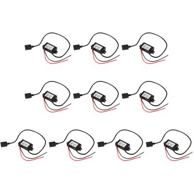 10Pcs Power Converter, DC 12V/24V to USB 5V 3A Converter Regulator Voltage Module