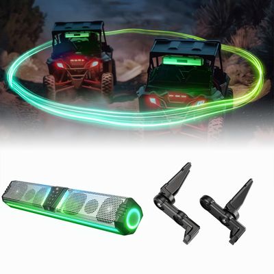 KEMIMOTO Midnight Soundbar Bracket, Midnight S80 32-Inch Aluminum UTV Sound Bar