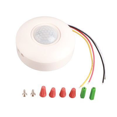 360 Infrared PIR Motion with Time Delay for LED Ceiling Light Equipped Builtin Temperature Compensation Chip Which Adjusts The Distance for LEDSwitch for LED Strip