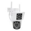 3 Lens Security Camera, 6MP Human Detection Auto Tracking Smart AI Alert Water Proof Home Security Camera for Outdoor Indoor (US Plug) view 1