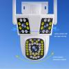 3 Lens Security Camera, 6MP Human Detection Auto Tracking Smart AI Alert Water Proof Home Security Camera for Outdoor Indoor (US Plug) view 4