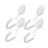 4pcs Remote Control Holder Lanyard Anti-Lost Tether Cord for Universal Remote view 1