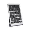 Number Pad for Laptop, RF304 22 Keys Numeric Keypad USB 2.4G Numeric Keypads Numeric Keypad for Laptop Mini Keyboard with Receiver (Iron Gray) view 3