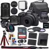 Canon EOS R100 Mirrorless Camera + Canon RF-S 18-45mm f/4.5-6.3 IS STM and RF-S 55-210mm f/5-7.1 IS STM Lens + Camera Case + Extra Battery + 64GB Memory + More (21pc Bundle) (Renewed) view 1