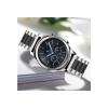 20mm 22mm band fit For Samsung Galaxy watch 6/5 pro/4 Classic metal link Stainless Steel bracelet fit for amazfit GTS-GTR-4-3-2e-mini strap(Silver Blue 11,For Galaxy 6-5-5 pro) view 4