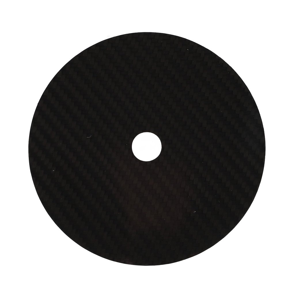 Carbon Fiber CD Mat, Vibration Absorption, Signal Accuracy, Clear Sound, Easy to Use, Long Lasting, HIFI Music, Great Experience, for Multiple Players