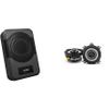 Alpine S2-S40 - Next-Generation S-Series 4" Coaxial Speaker Set w/PWE-S8 Powered 8inch Woofer Bundle view 1