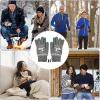 Heated Winter Gloves - Heated Winter Gloves, USB Heated Gloves for Typing | Touchscreen Heated Gloves Full Finger, Adjustable Temperature Hand Warmers for Men Women | Warm Work Gloves for Cold Weather view 4