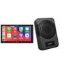 Alpine ILX-407 7-inch Shallow-Chassis Multimedia Receiver with PowerStack w/PWE-S8 Powered 8inch Woofer Bundle view 1