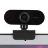 1080P HD Webcam, USB Computer Camera with Microphone, 360 Degree Rotation, Plug and Play, for Video Call, Conference, Teaching (Black) view 2