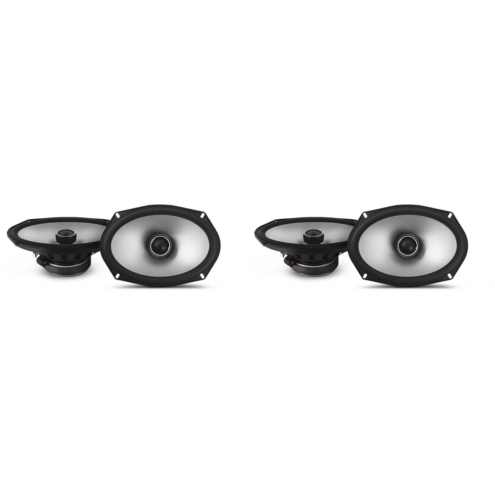 Alpine S2-S69 6x9 Speaker Bundle Compatible with Ram Crew Cab Truck 2012 & Up