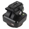 Motorized Tripod Head with Remote Control 360 Degree Rotation 2.2kg Load Capacity Smartphone Clip Type C Charging, 2.4G Remote for DSLR Cameras Smartphones Live Streaming view 1