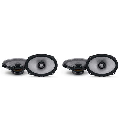 Alpine R2-S69 6x9 Speaker Bundle Compatible with Ram Crew Cab Truck 2012 & Up