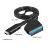 Alomejor SCART to HD Converter 720P 1080P Converter High Definition Visual Experience for VCR DVD (Black) view 3